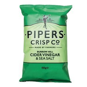 Batata Pipers Vinagre de Cidra e Sal Marinho 150g