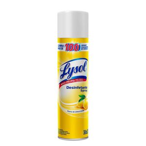 Desinfetante Flores de Lima e Limão Spray Lysol 360ml