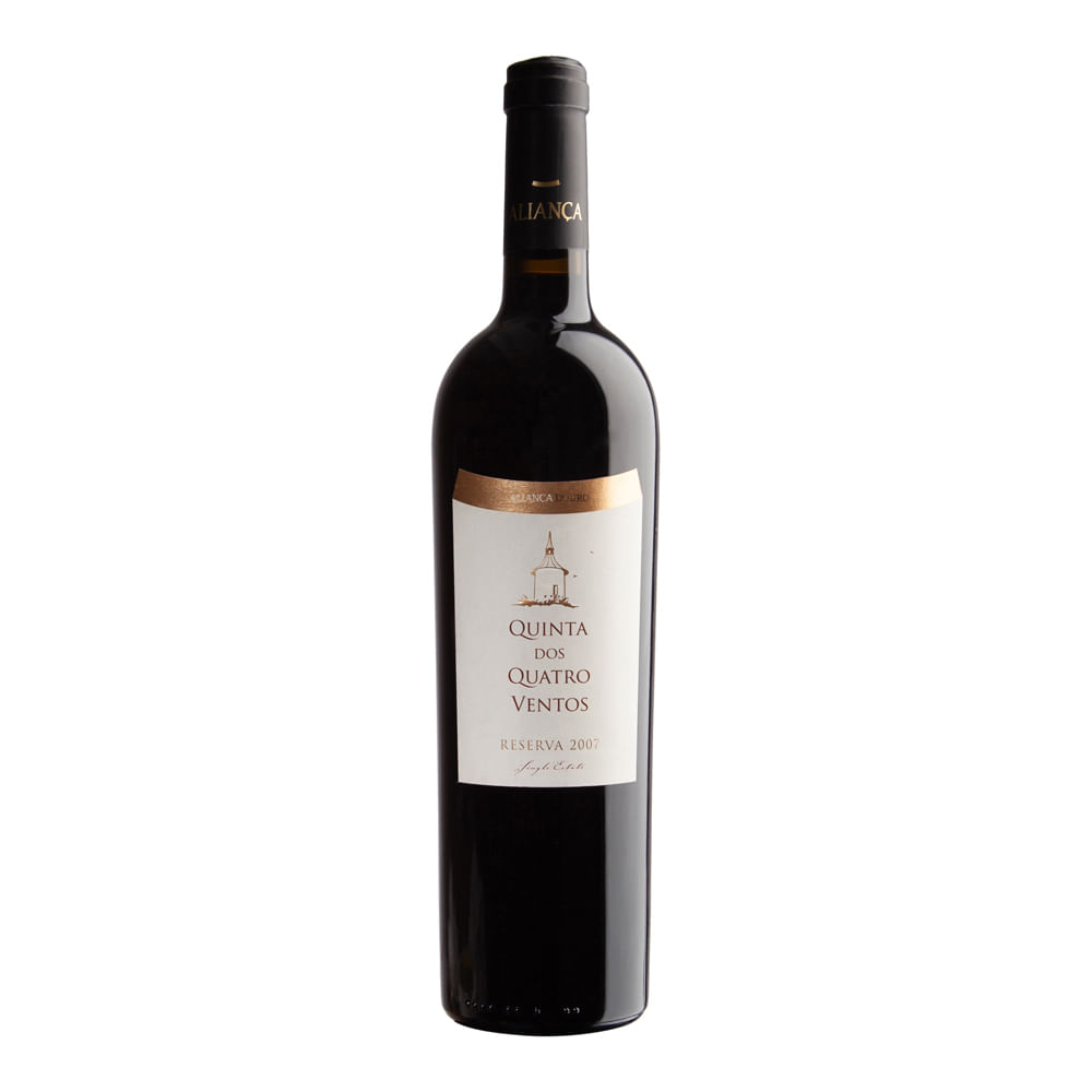 Vinho Quinta dos Quatro Ventos Tinto Seco França Reserva Tinta Roriz, Touriga Franca, Touriga Nacional 750ml