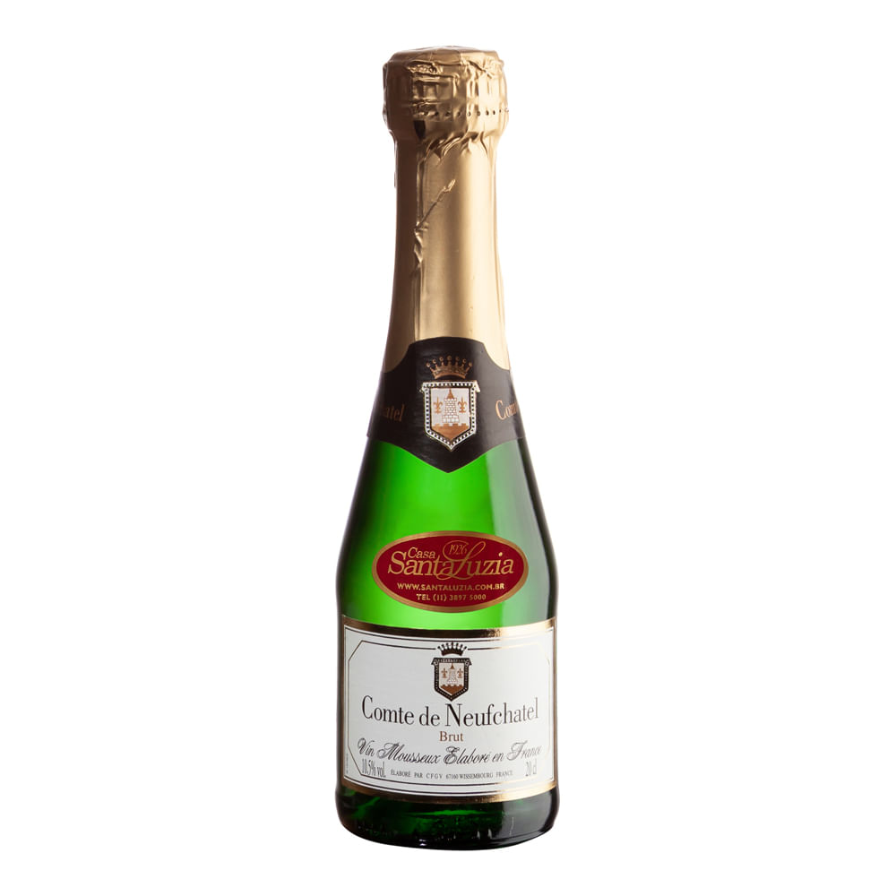 Espumante Comte de Neufchate Branco Brut França Blend 200ml