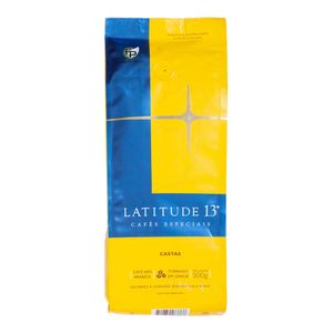 Café Latitude 13 Castas Torrado Em Grãos 500g