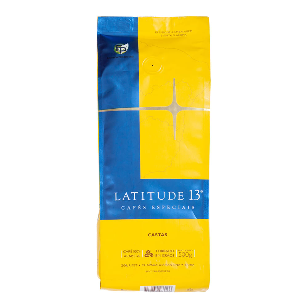 Café Latitude 13 Castas Torrado Em Grãos 500g - Casa Santa Luzia