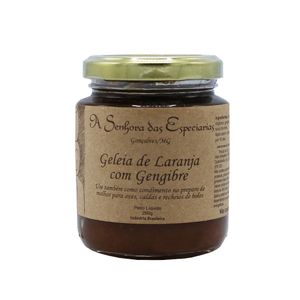 Geleia de Laranja com Gengibre Senhora das Especiarias 260g