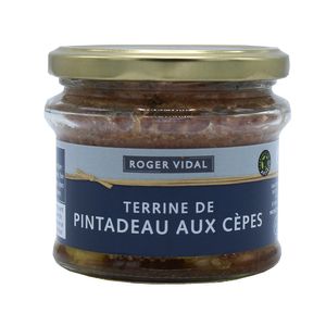 Patê Carne Suína Galinha D'angola e Cogumelo Roger Vidal 180g