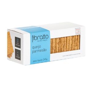 Biscoito Integral de Queijo Parmesão Fibratto 245g