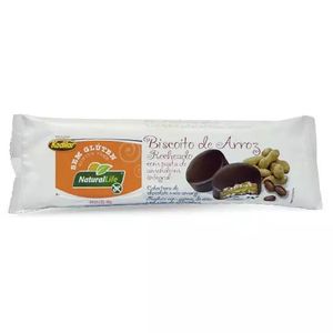 Biscoito de Arroz com Pasta de Amendoim Integral Natural Life 40g