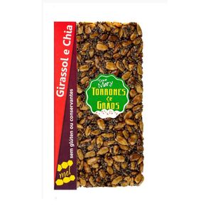 Torrone de Sementes de Girassol e Chia Dona Mary 32g