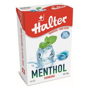 Bala Halter Sem Açúcar Mentol 40g