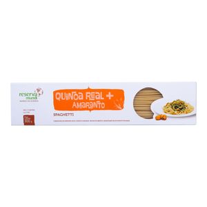 Macarrão Quinoa Real Amaranto Spaghetti Mundo Da Quinoa 300g