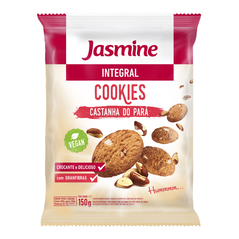 Cookies Sem Glúten Frutas Silvestres Jasmine 120g - Casa Santa Luzia
