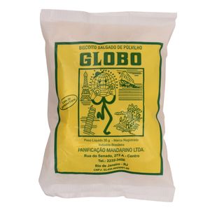 Biscoito de polvilho salgado Globo 30g