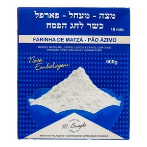 Farinha de Matzá Pão Ázimo Kosher 500g