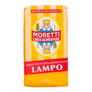 Polenta Instantânea Lampo Moretti 500g