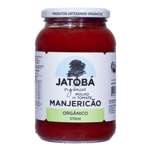 Molho de Tomate com Manjericão Orgânico Jatobá 570ml