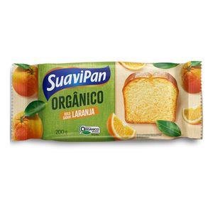 Bolo de Laranja Orgânico Suavipan 200g
