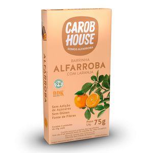Alfarroba Carob House Com Laranja 75g