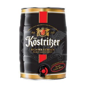 Barril de Cerveja Preta Schwarzbier Köstritzer 5L