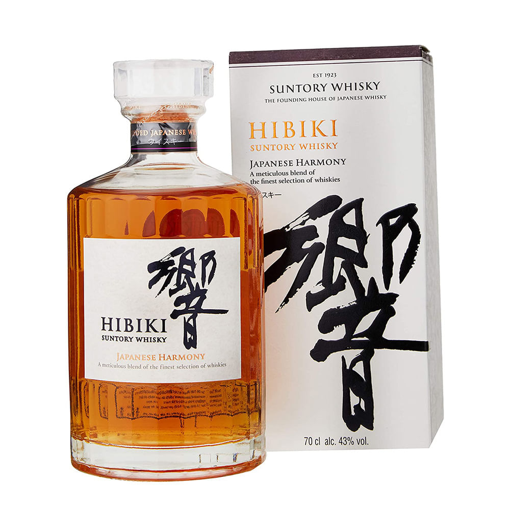 Whisky Hibiki Japanese Harmony Suntory 700ml - Casa Santa Luzia
