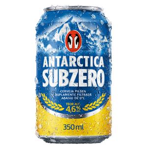 Cerveja Antarctica Sub Zero 350ml