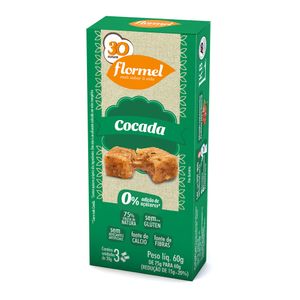 Cocada Flormel Sem Açúcar 60g