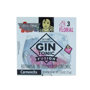 Infusão Para Gin Tônica Floral Carmencita 3 Unidades