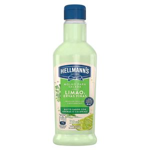 Molho Para Salada Limão e Ervas Finas Hellmann's 210ml