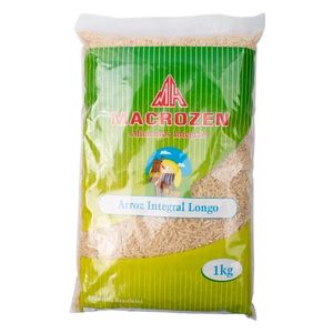 Arroz Intergral Longo Macrozen 1Kg