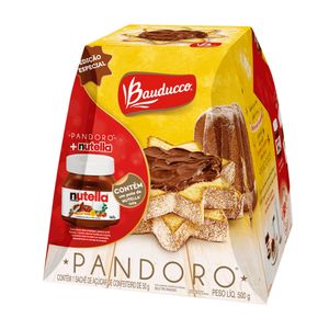 Pandoro Nutella Bauducco 500g