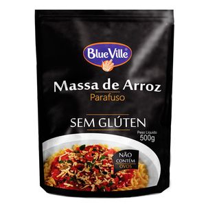 Massa de Arroz Parafuso Blue Ville 500g