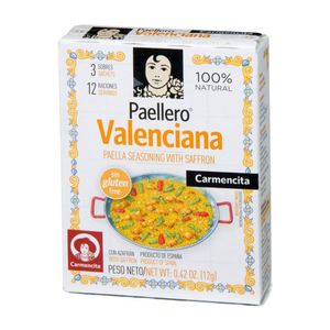 Tempero Especial Paella Valenciana Carmencita 12g