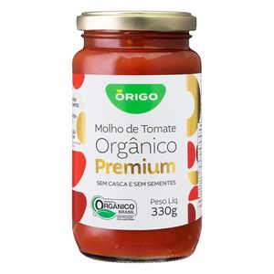 Molho de Tomate Premium Orgânico Origo 330g