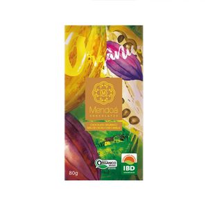 Chocolate Orgânico 60% Cacau com Canela Mendoá 80g