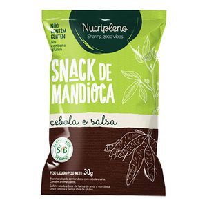 Snack de Mandioca Cebola e Salsa Nutripleno 30g