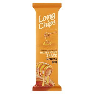 Snack de Batata Sabor Churrasco e Mel Long Chips 75g