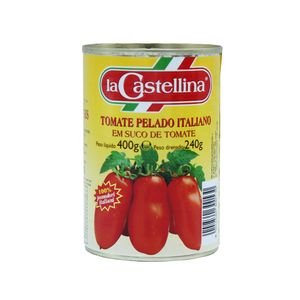 Tomate Sem Pele Italiano em Suco de Tomate La Castellina 400g