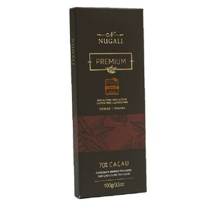 Chocolate 70% Amargo Tablet Nugali 100g