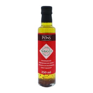 Condimento de Azeite de Oliva Extravirgem com Tabasco Pons 250ml
