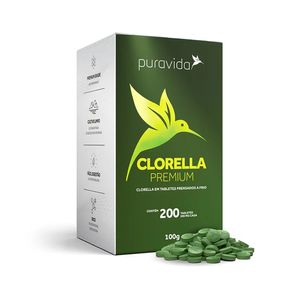 Clorella Premium PuraVida Caps.100g