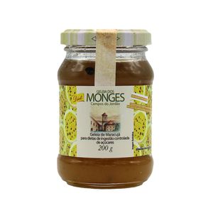 Geleia de Maracujá Zero Açúcar Dos Monges 200g