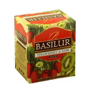 Chá Preto Strawberry e Kiwi Basilur 20g
