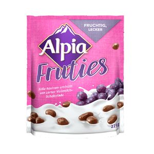Uva Passa Coberta de Chocolate Alpia 225g