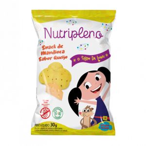 Snack Vegano de Mandioca Sabor Queijo Nutripleno 30g
