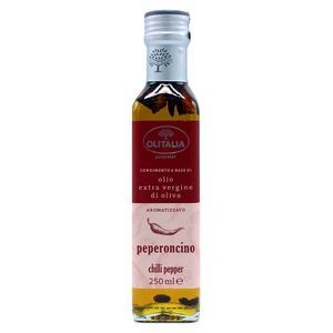 Condimento de Azeite Extravirgem Sabor Pimenta Olitalia 250ml