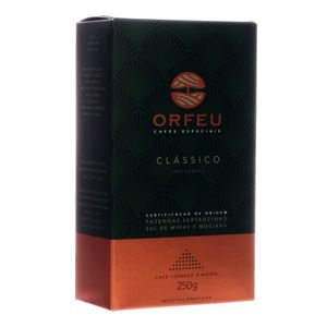 Café torrado e moído clássico Orfeu 250g