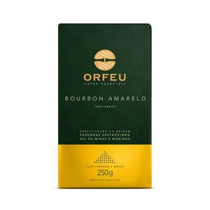 Café Moído Orfeu Bourbon Amarelo 250g