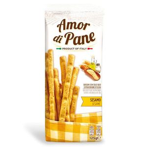 Grissini Amor Di Pane Gergelim 125g