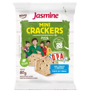 Mini Crackers Integral de Pizza Jasmine 80g