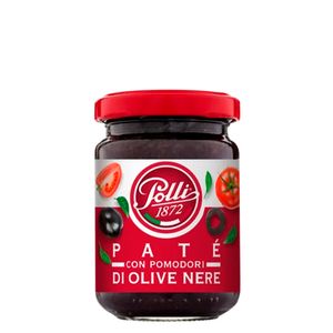 Patê de Azeitona Preta e Tomate Seco Polli 140g