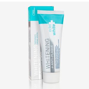 Creme Dental Antiplacas e Branqueador Edel White 75g