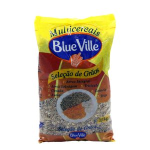Arroz Integral Multicereais Blue Ville 1kg